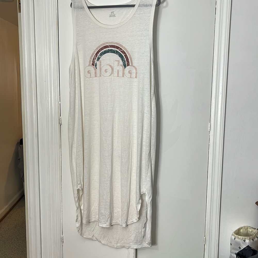 American eagle tshirt maxi dress